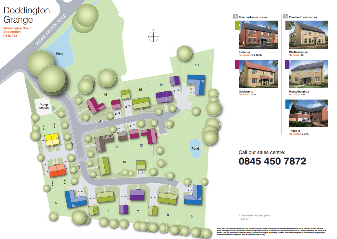 New home, 5 bed detached house for sale in The Musselburgh, Wimblington