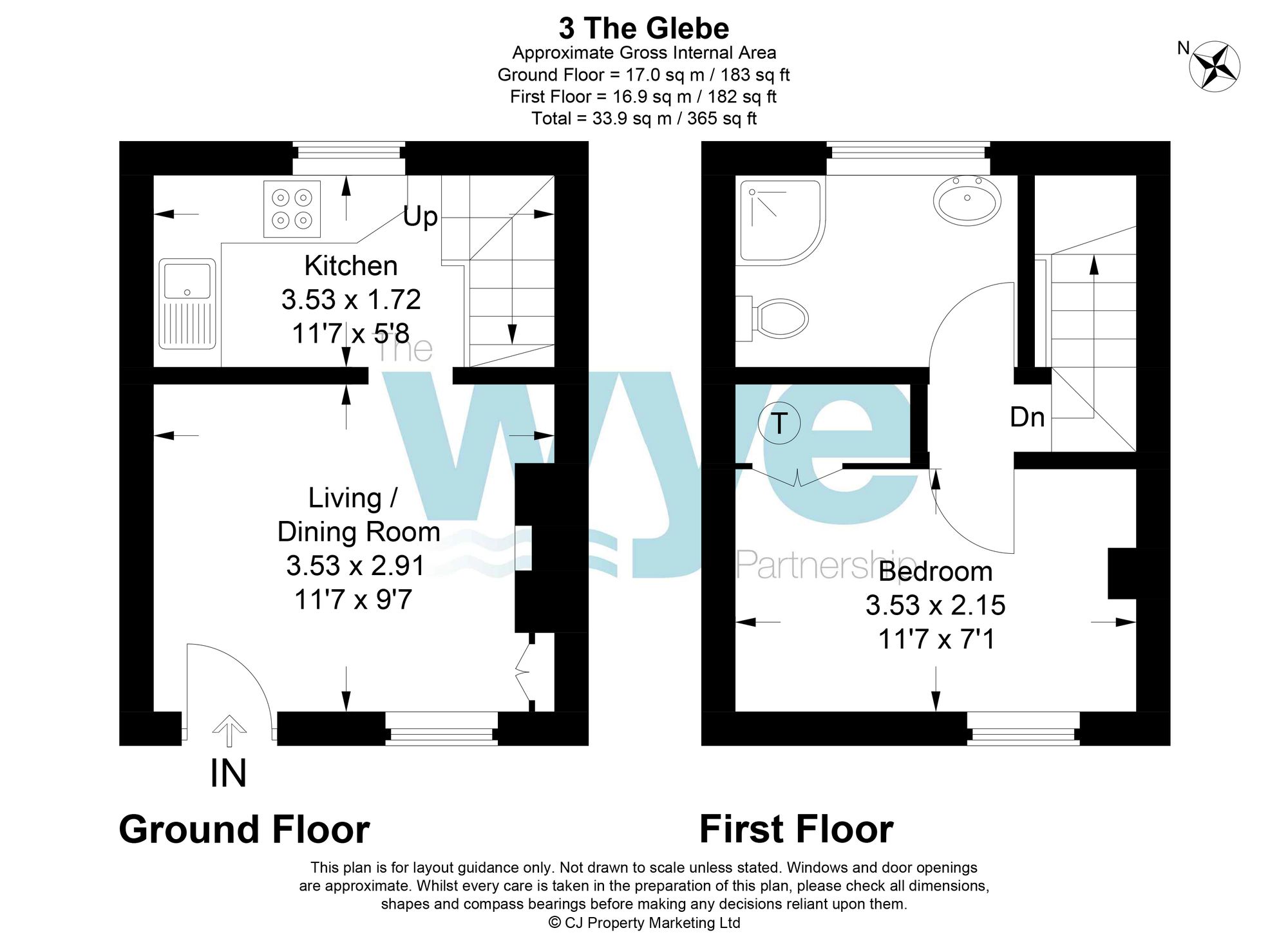3 The Glebe, Great Missenden floorplan
