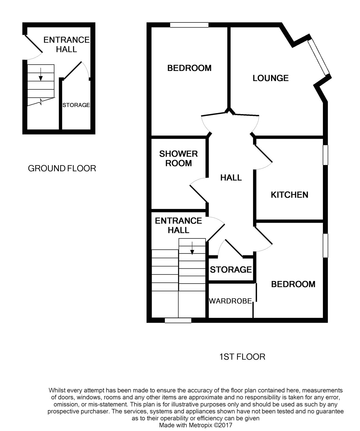 2A, Falconer Place, Inverurie floorplan