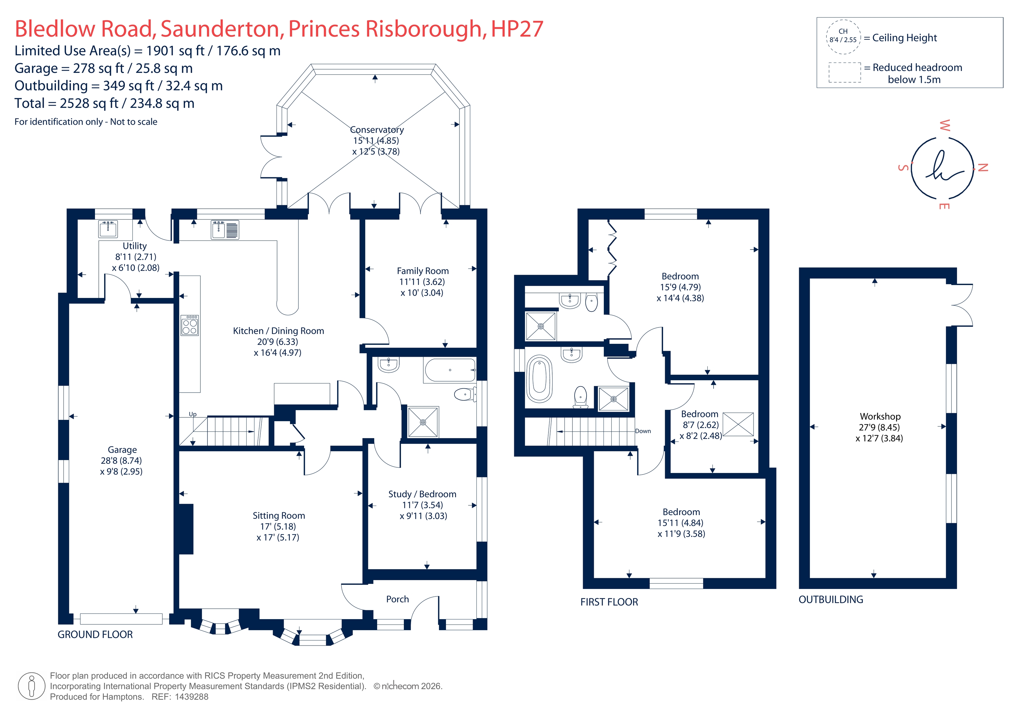 The Recess, Bledlow Road, Princes Risborough floorplan