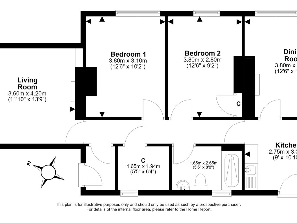 Newbattle Road, Dalkeith floorplan