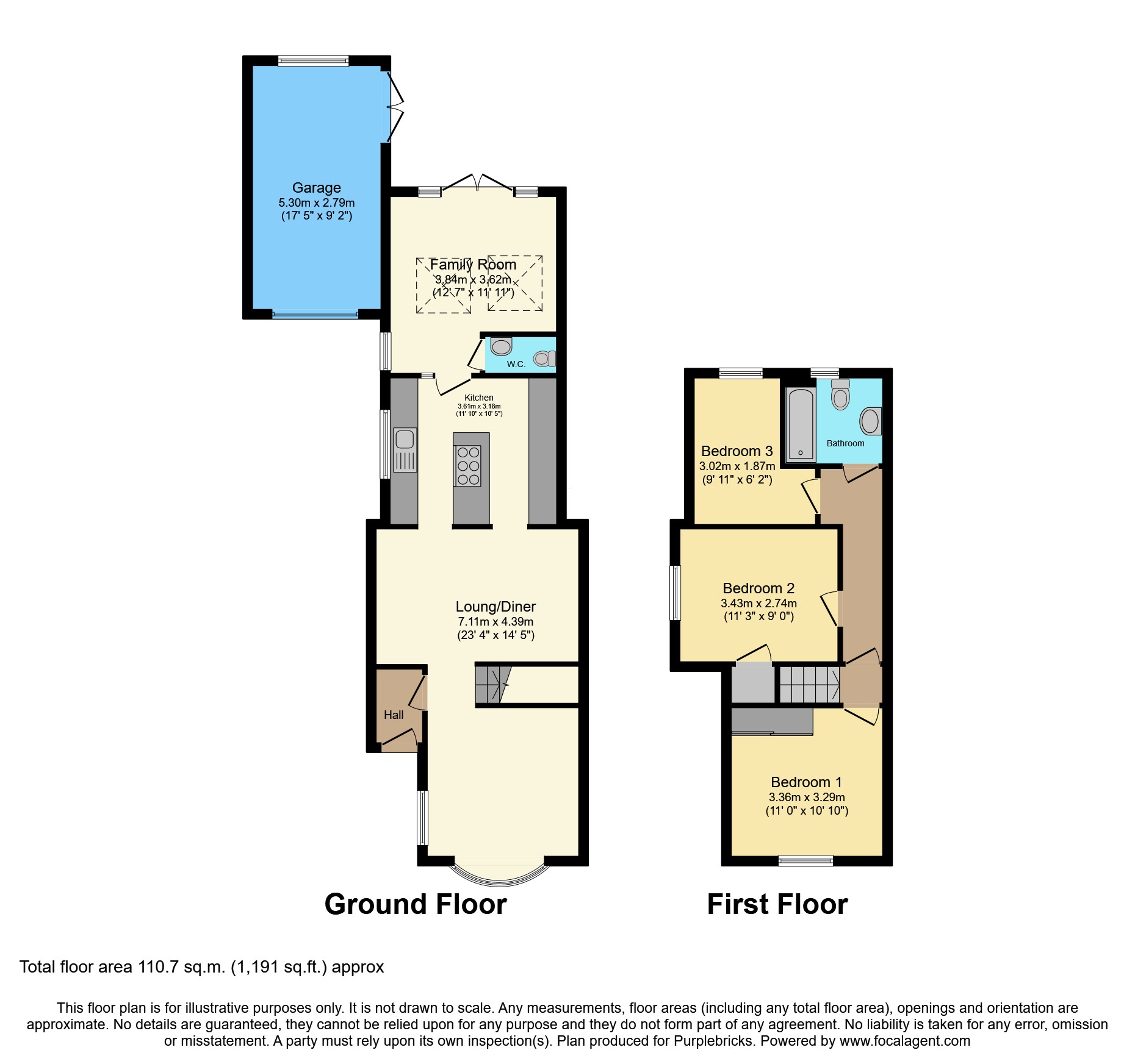 Pound Street, Bitterne, Southampton, SO18 floorplan