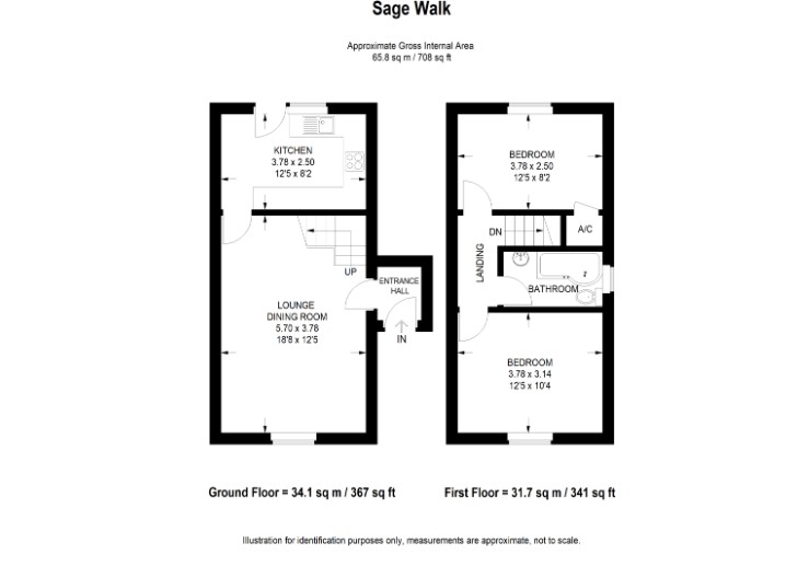12, Sage Walk, Colchester floorplan