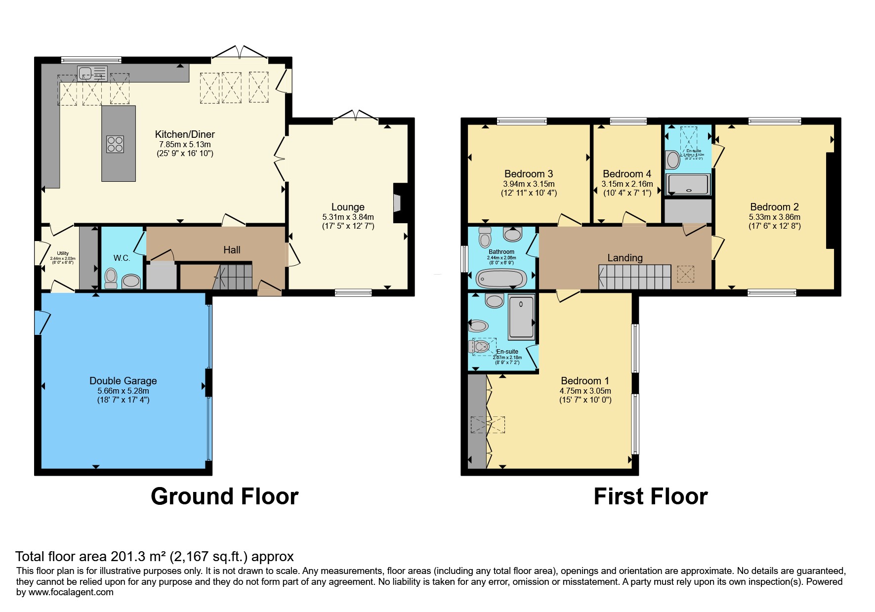 73a, Manor Road, Dersingham floorplan