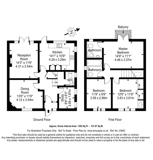 28, Rofant Road, Northwood floorplan