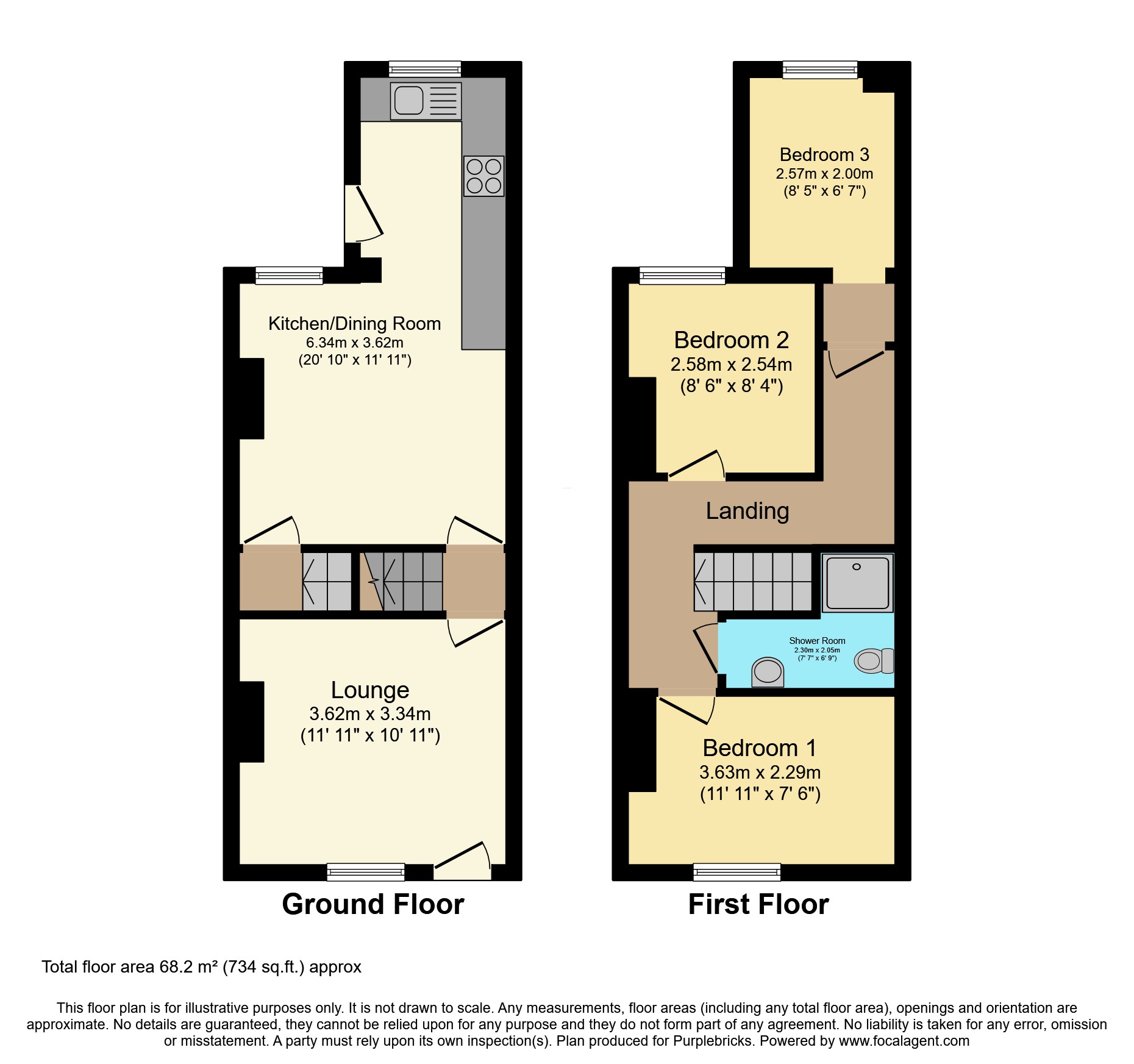 42, Devonshire Street, Rotherham floorplan