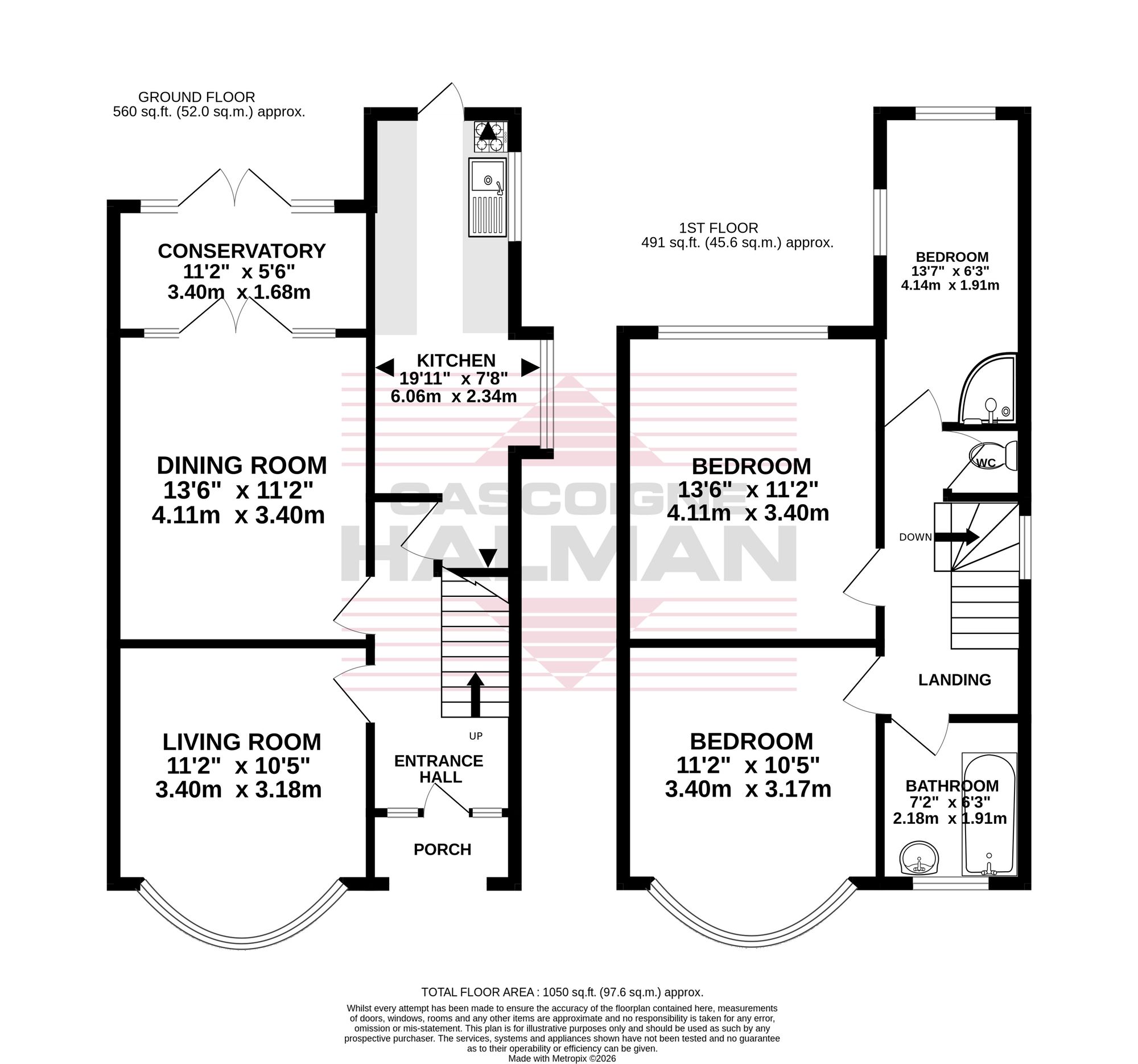 5 Cranston Grove, Cheadle floorplan