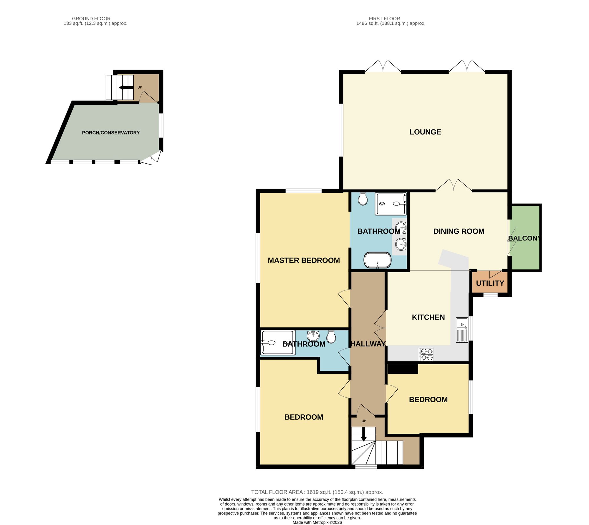 6 Scalby Beck Road, Scarborough floorplan