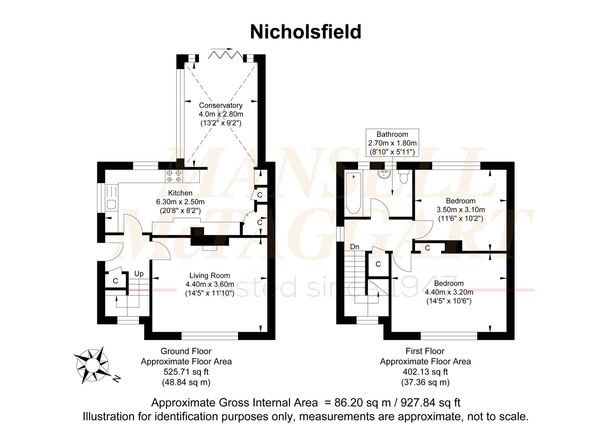 1 Nicholsfield, Loxwood floorplan