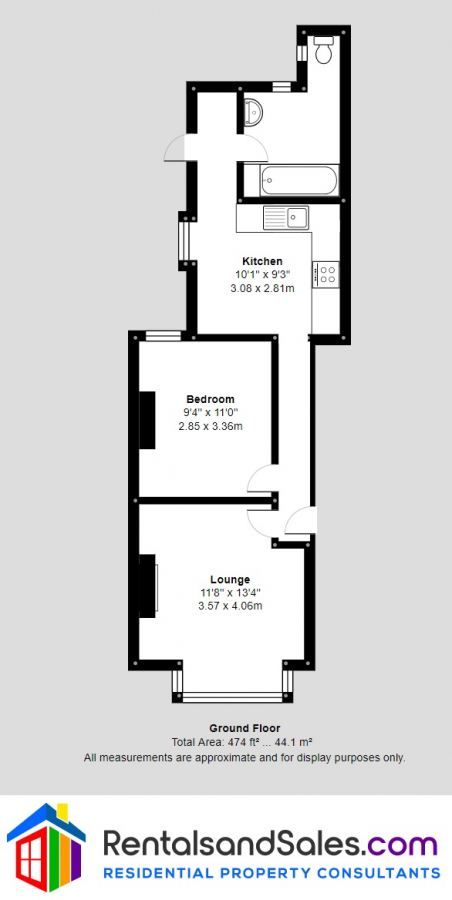 1 Bedrooms Flat to rent in Ridley Road, London SW19