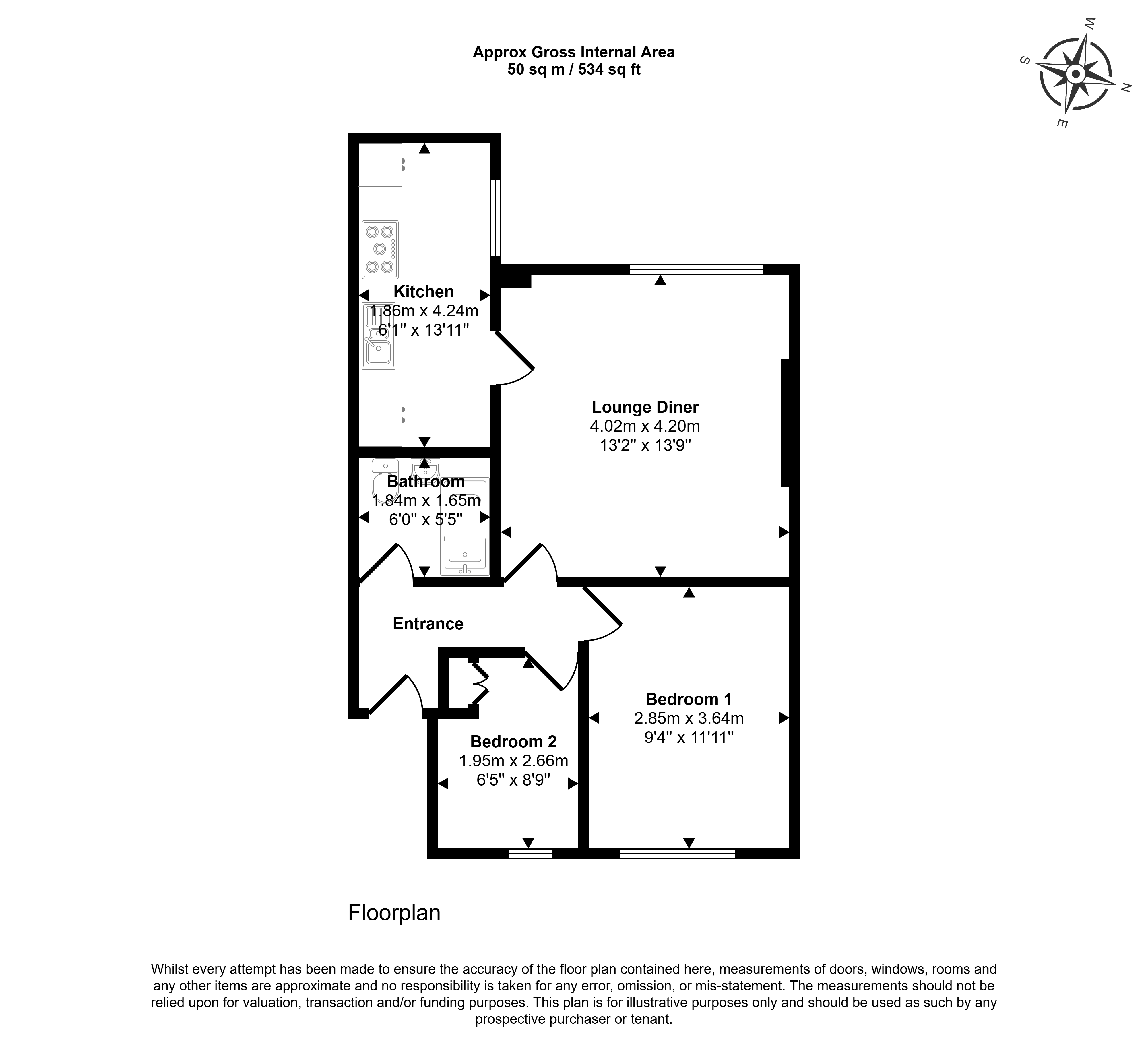 Warrenne Keep, Stamford floorplan