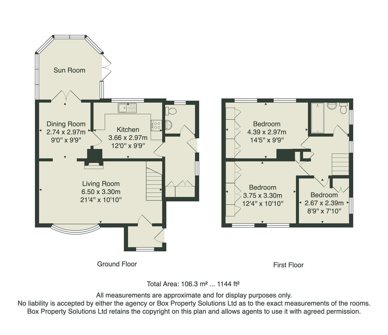 38, Clifton Road, Ilkley floorplan