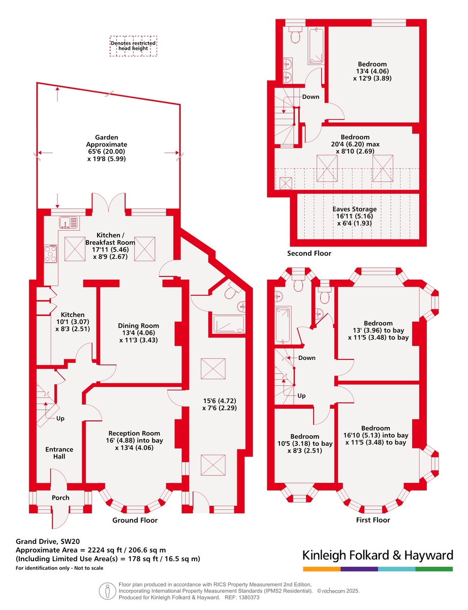 Grand Drive, Raynes Park, London, SW20 floorplan