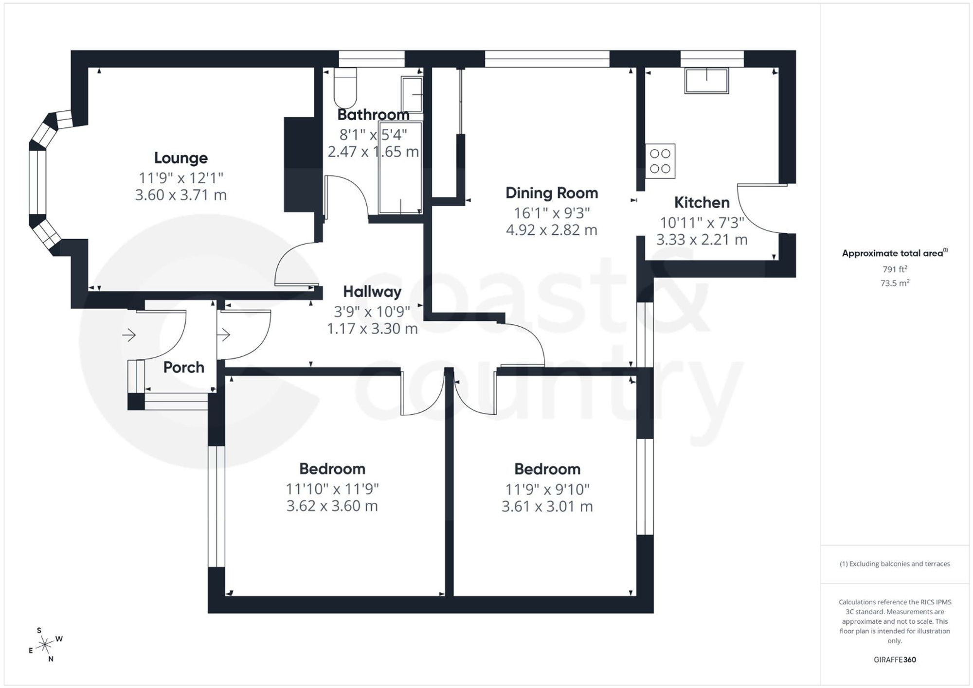 17 Lyndale Road, Newton Abbot floorplan