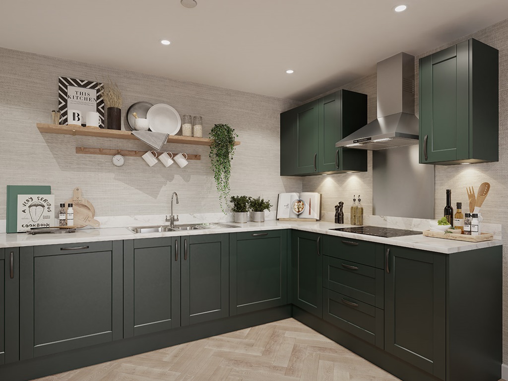 Open Plan To Cook And Eat