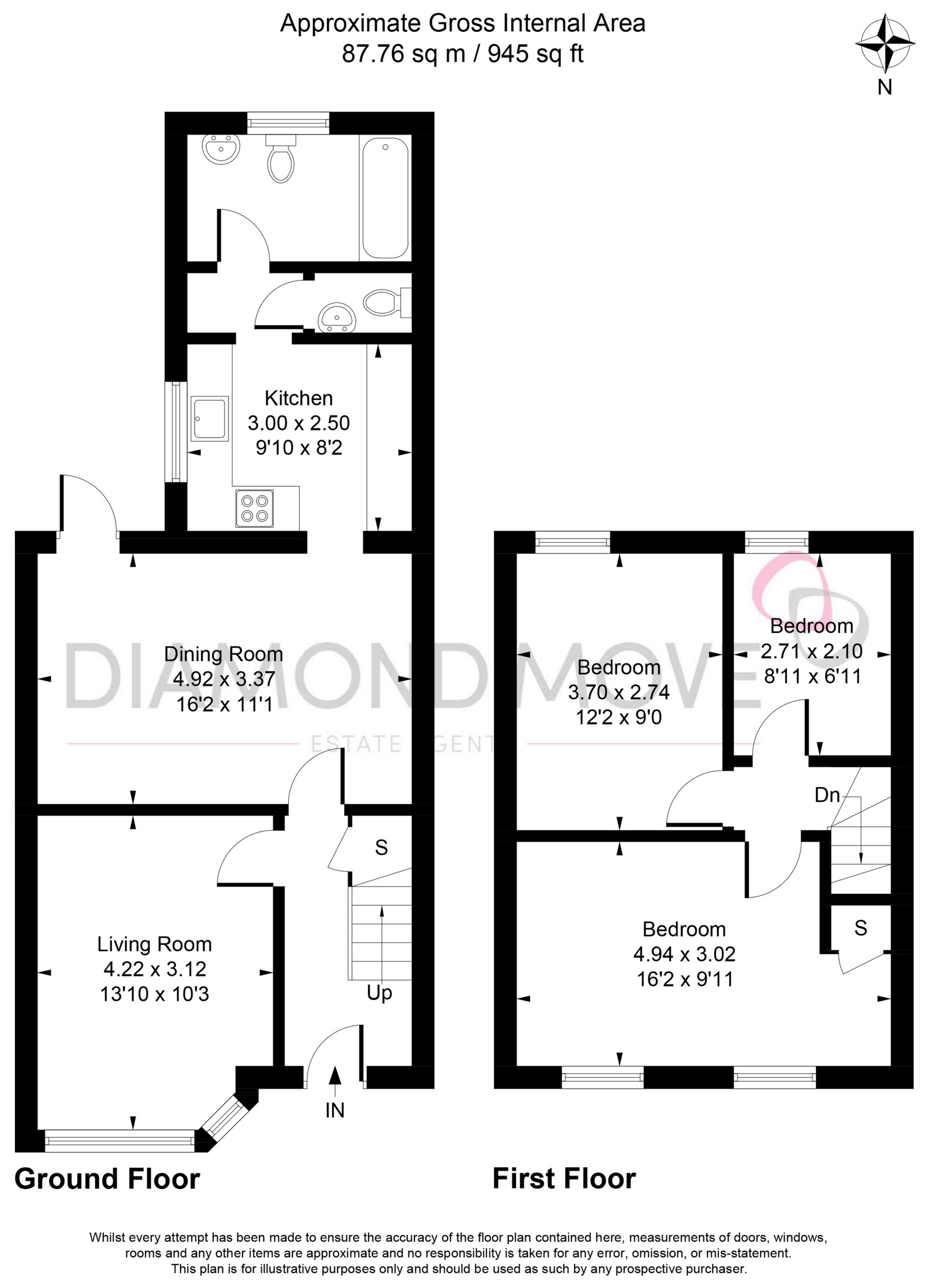 17, Livingstone Road, Hounslow floorplan