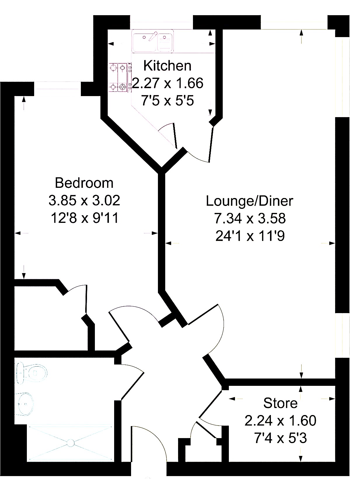 38, Kingswood Court, Sidcup Hill, Sidcup floorplan