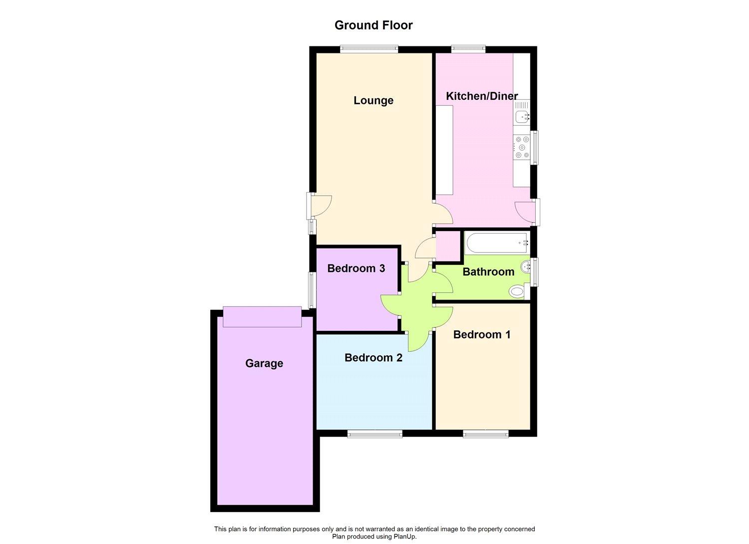 3 Bedrooms Detached bungalow to rent in Oaklands Avenue, Heanor DE75
