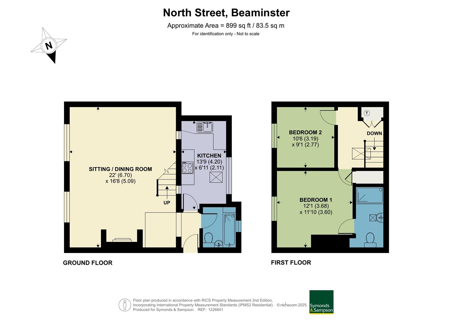 Spinners Hatch, 29 North Street, Beaminster floorplan