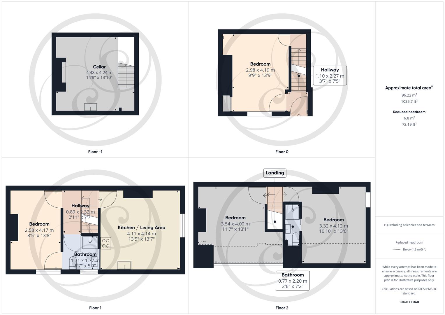 11, Lytham Place, Leeds floorplan