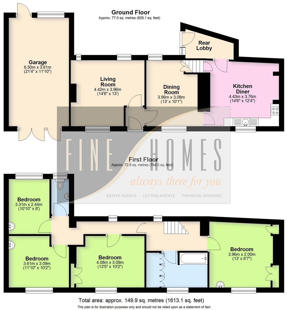 Clyde House, New Street, Southam floorplan