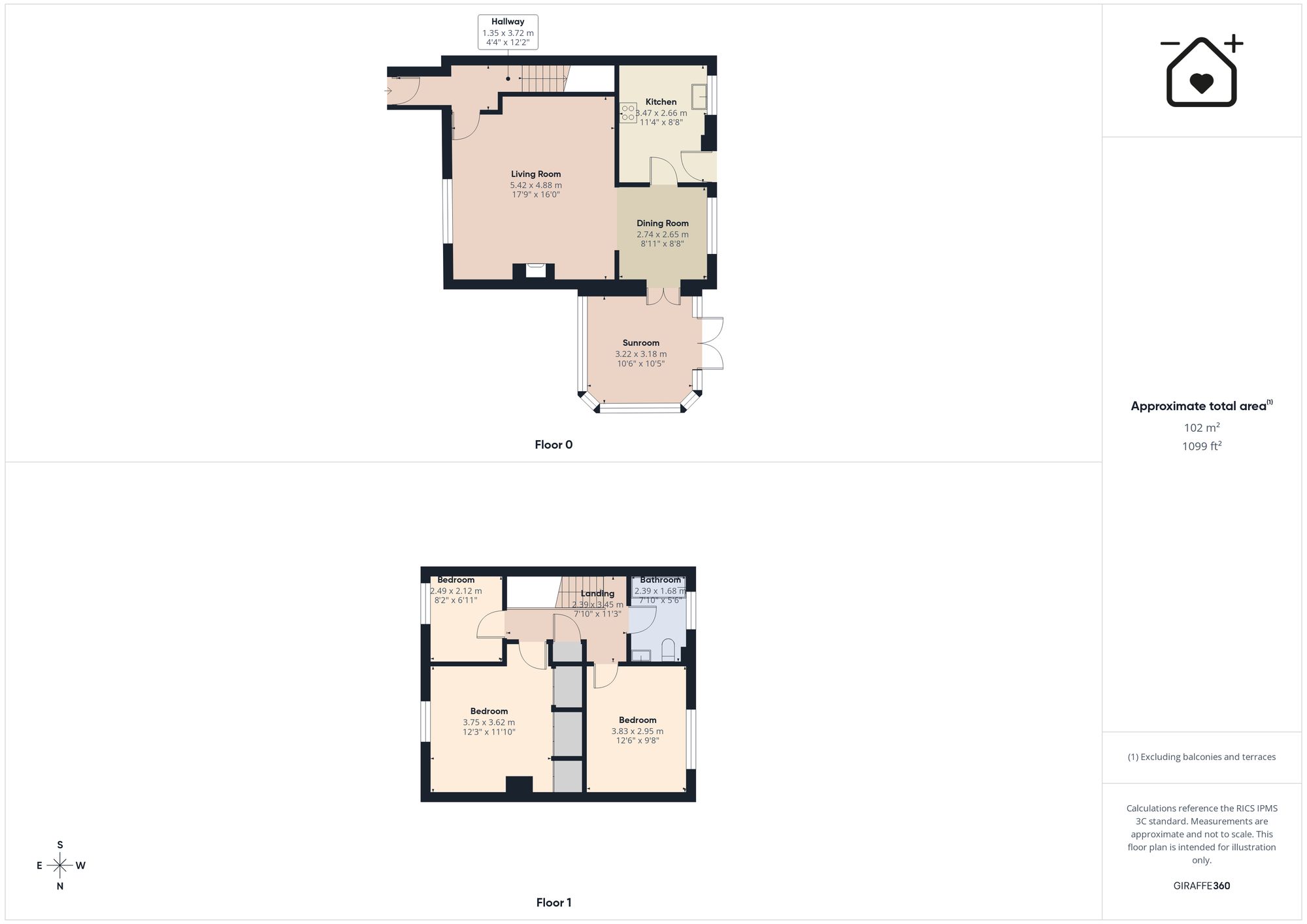 2 Cromwell Drive, Tenby floorplan