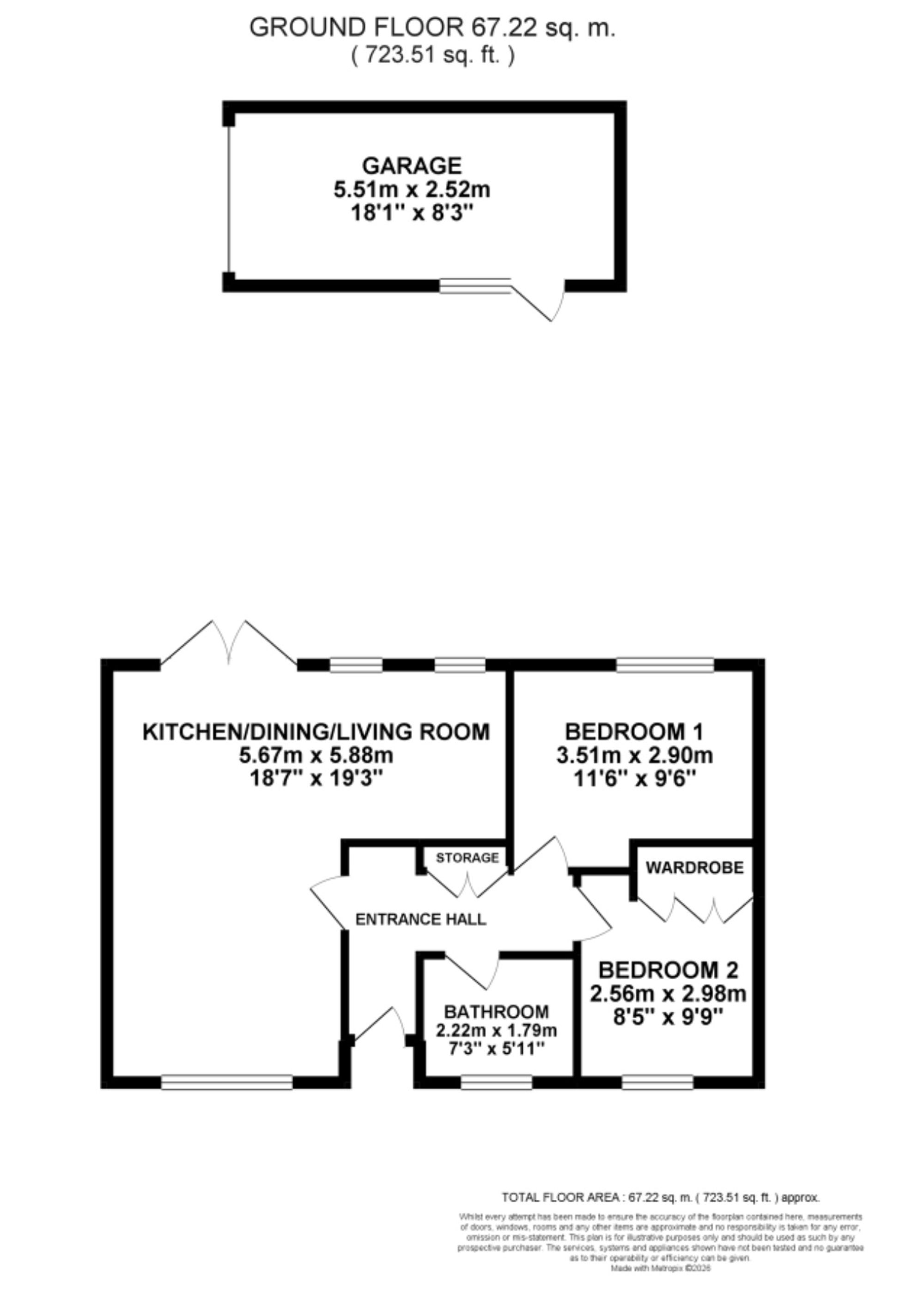 3 The Paddocks, Stone floorplan