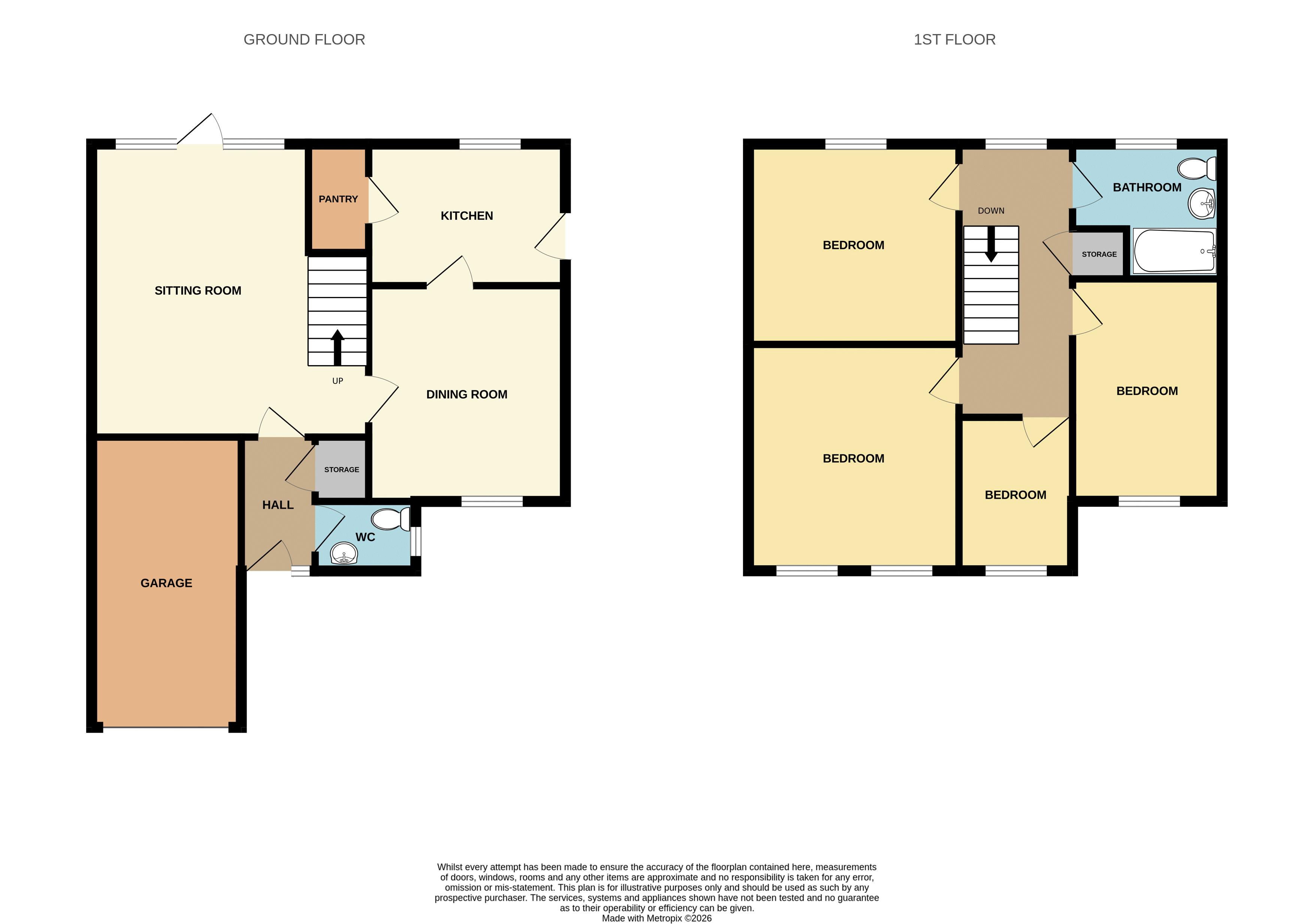 119, Nowton Road, Bury St. Edmunds floorplan