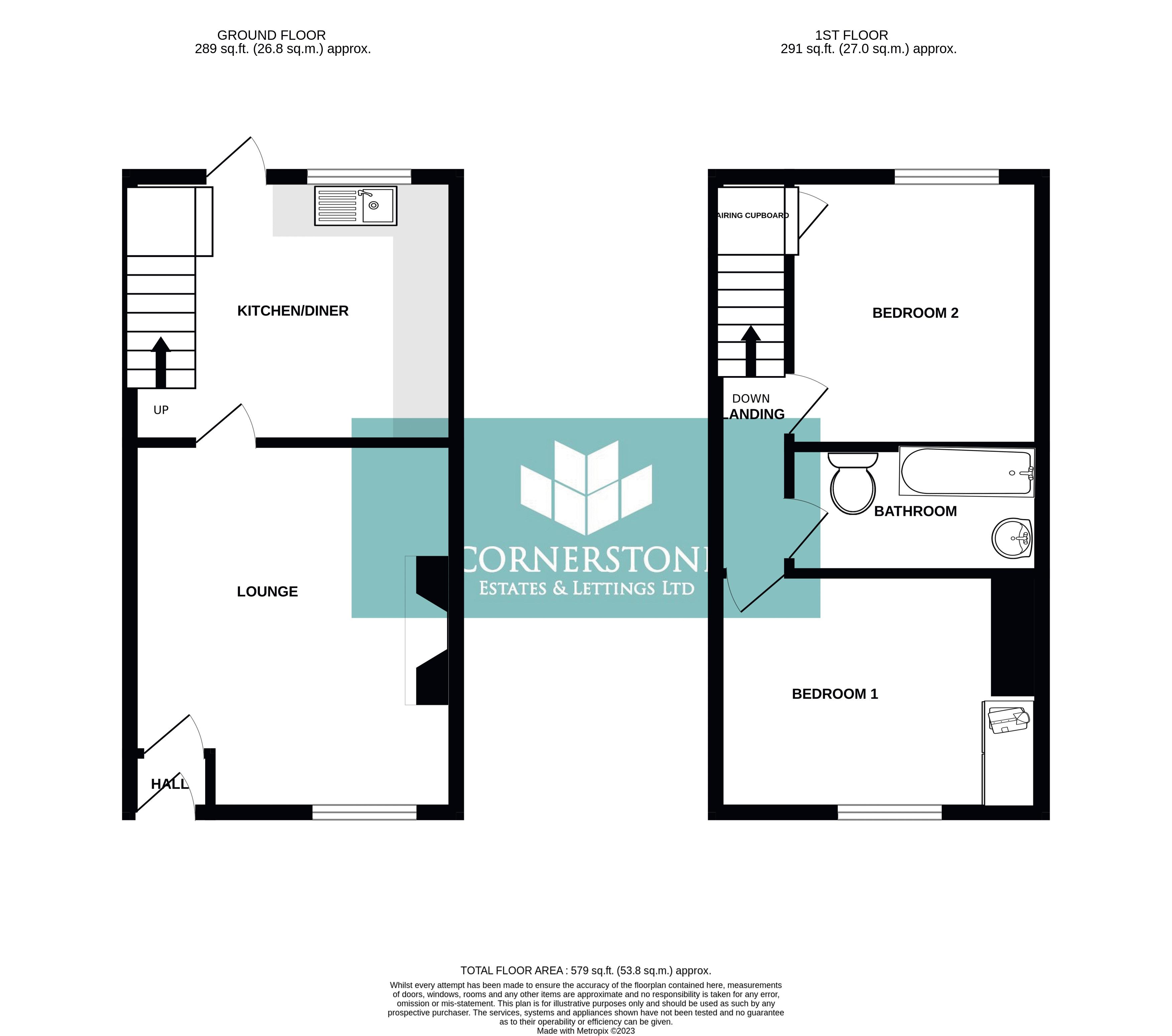 Kilburn Street, Oldham OL1, 2 bedroom terraced house for sale