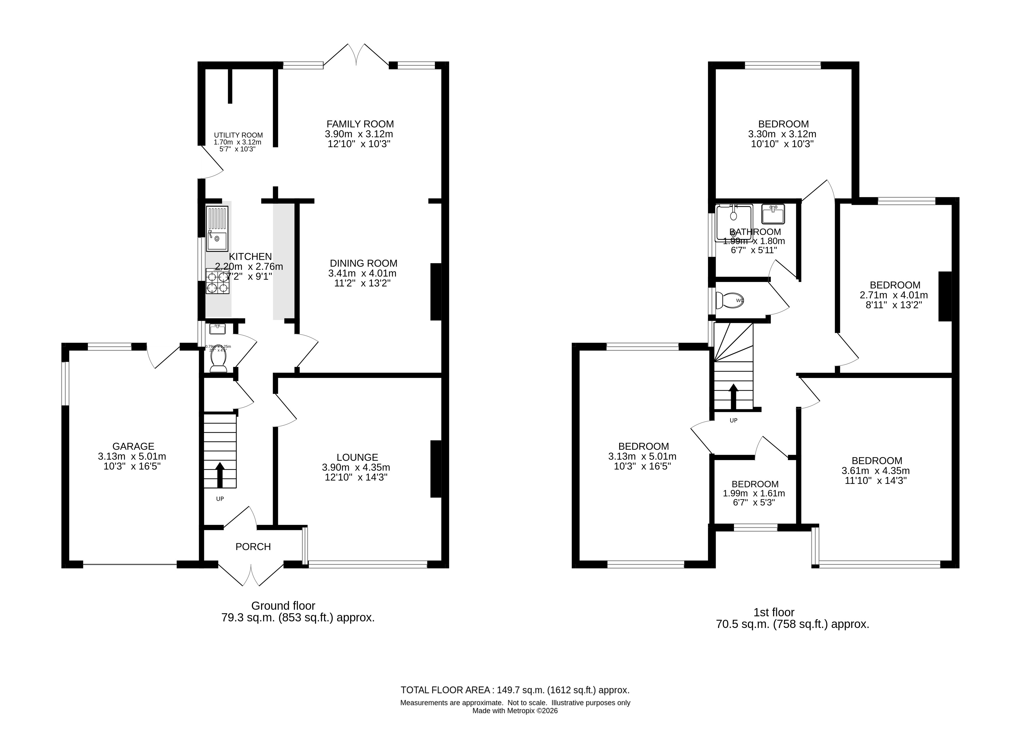17, Glenthorne Gardens, Sutton floorplan