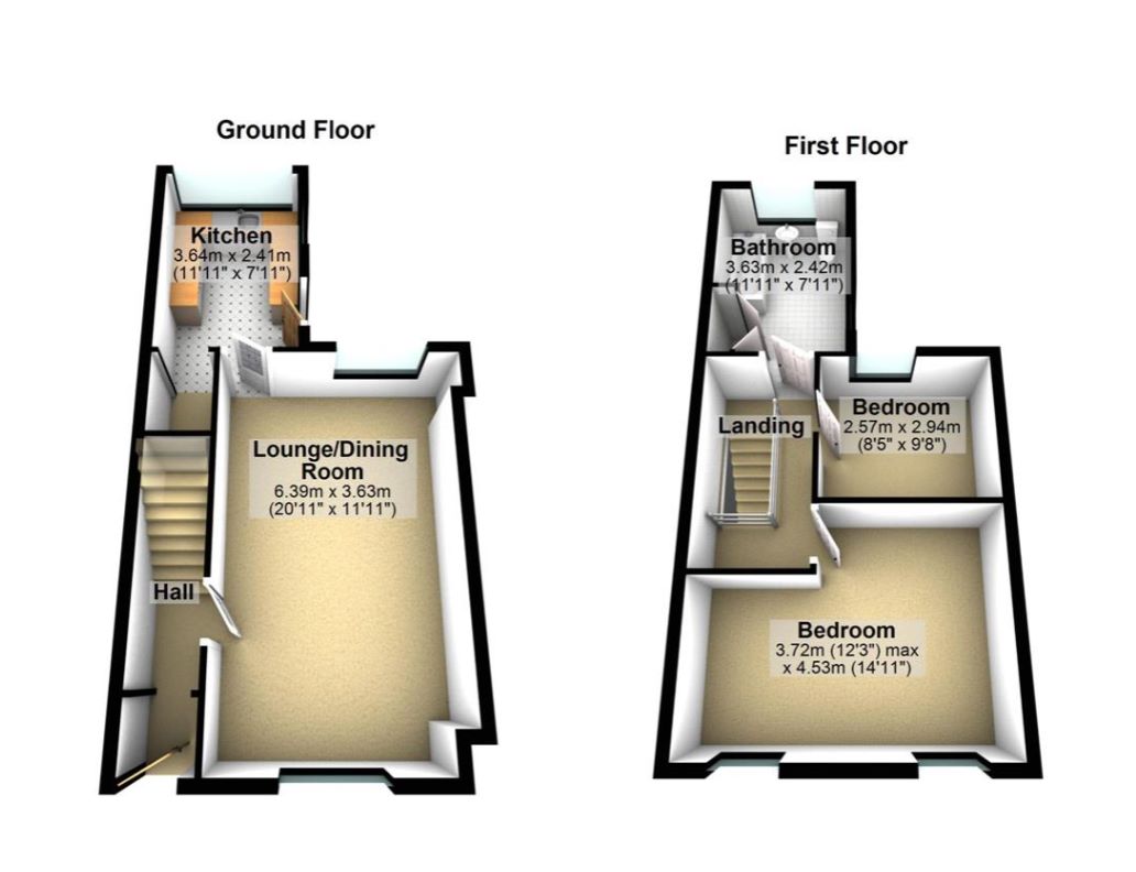 107, Llewellyn Street, Port Talbot floorplan