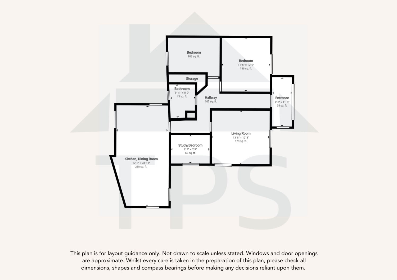 Gwel An Praze, Reeshill, St. Austell floorplan