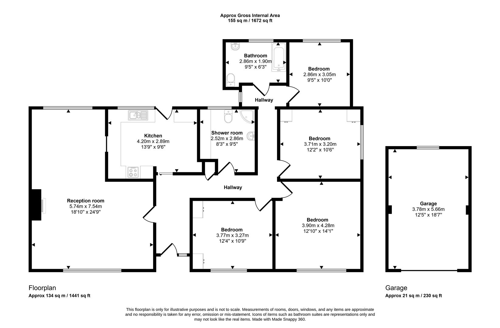 15, Ael Y Bryn, Carmarthen floorplan