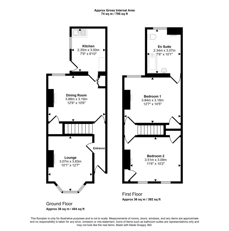 Belmont Road, Gillingham floorplan