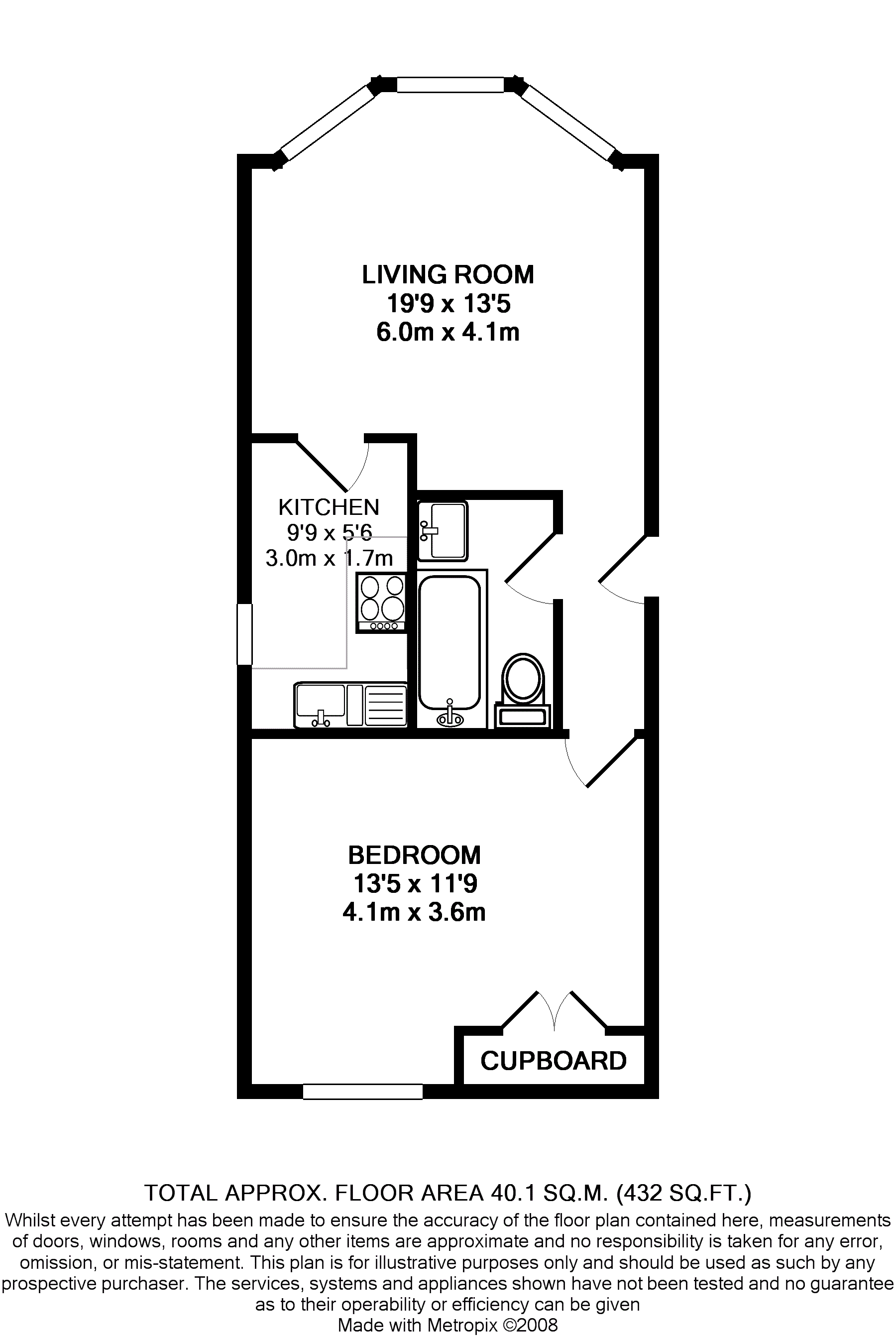 1 Bedrooms Flat to rent in Mapesbury Road, Mapesbury NW2