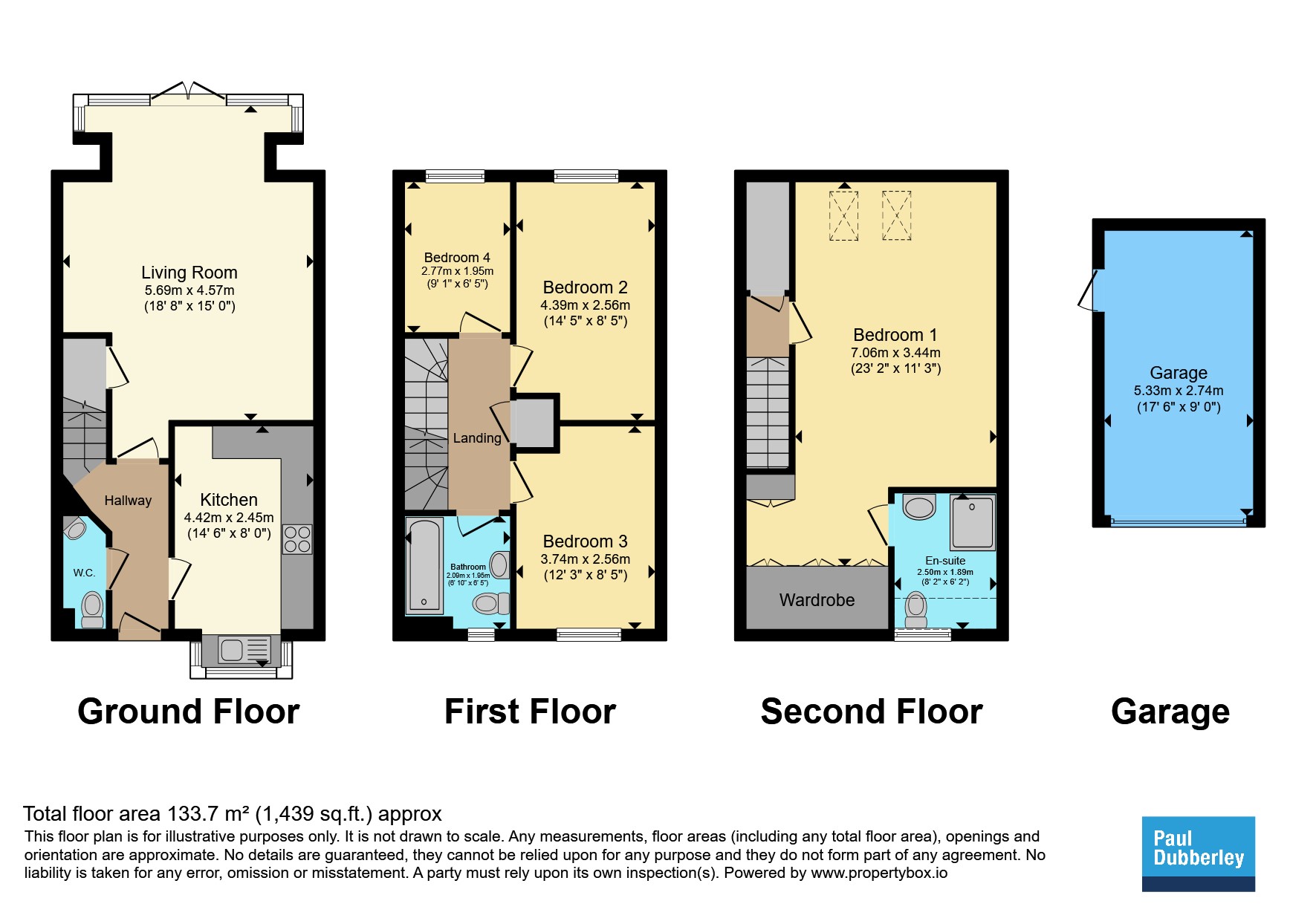 27, Parkers Way, Tipton floorplan