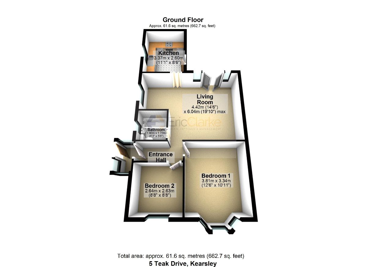 Teak Drive, Kearsley, Bolton BL4, 2 bedroom bungalow for sale 62525126 PrimeLocation