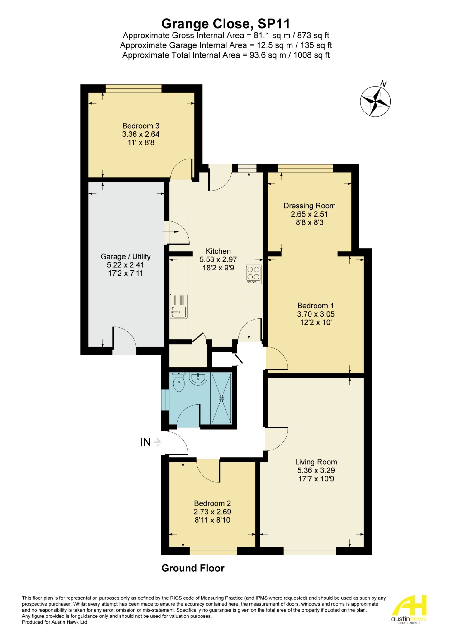 21 Grange Close, Fyfield, Andover floorplan
