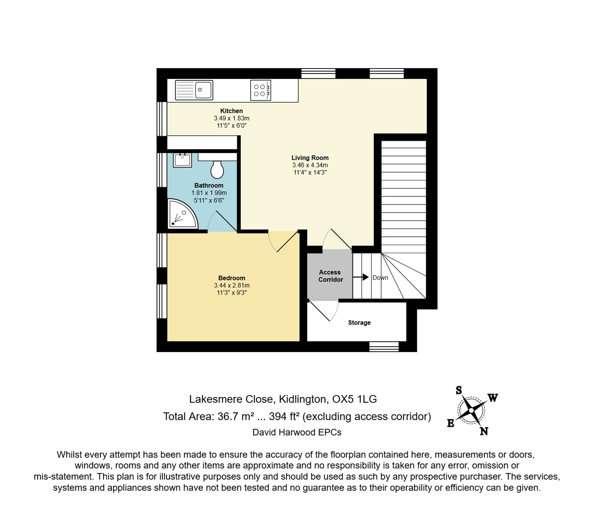 11b Lakesmere Close, Kidlington floorplan
