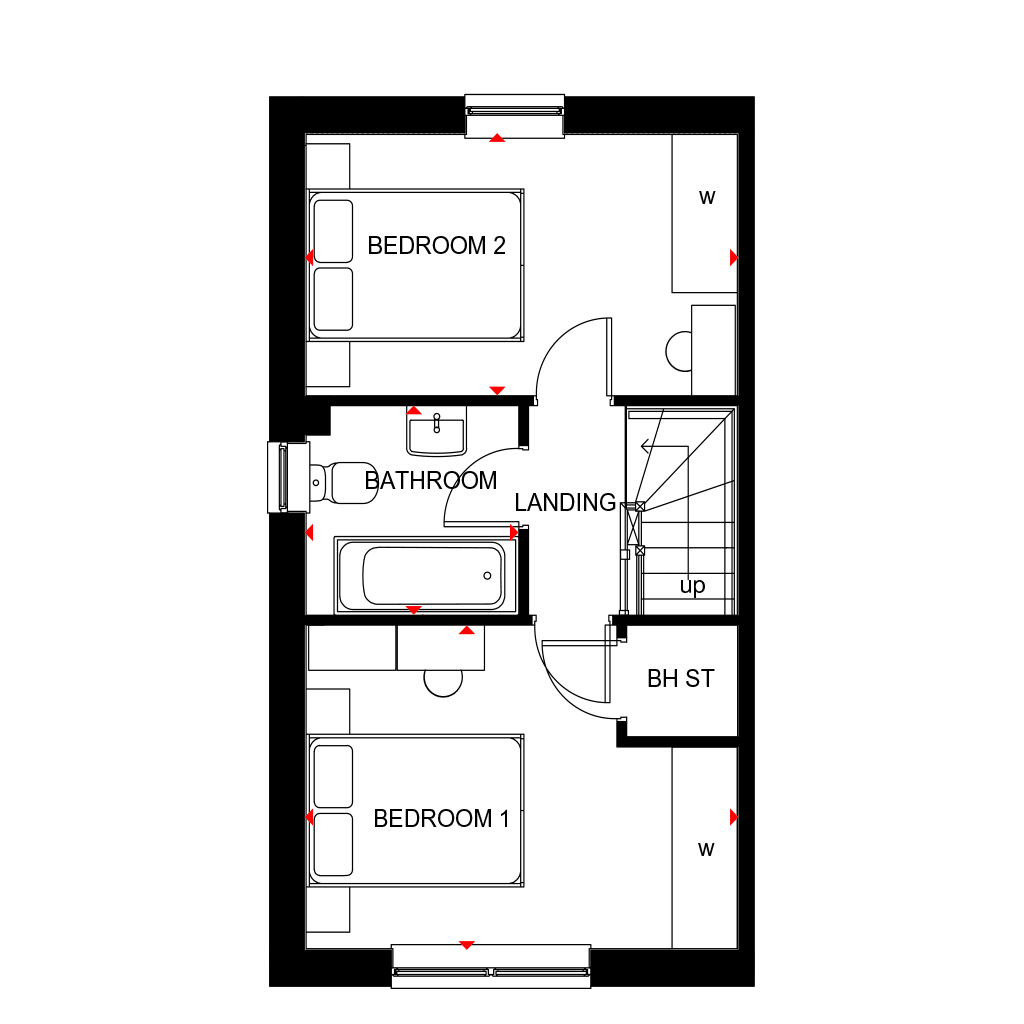 "Kenley" at Coat Road, Martock TA12, 2 bedroom terraced house for sale