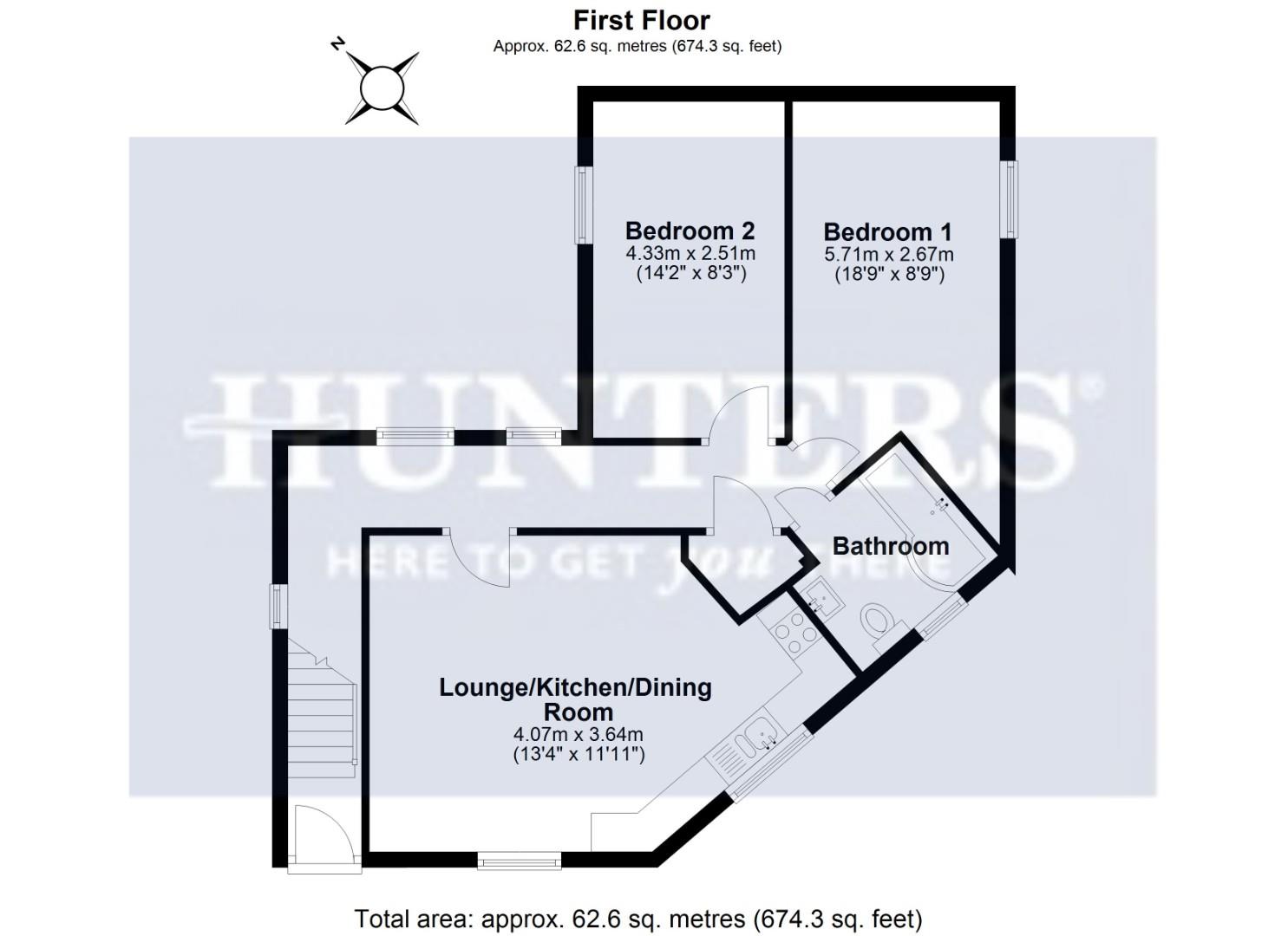 9, Parsons Close, Dursley floorplan