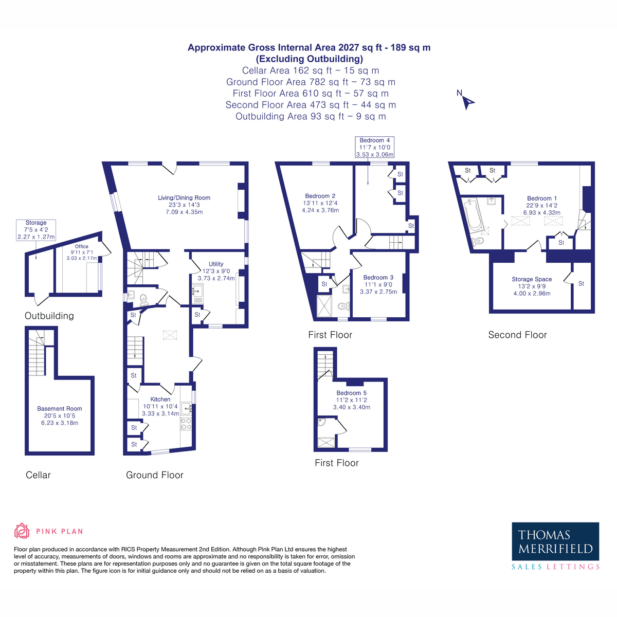 Old Orchard, 27 Millwood End, Long Hanborough floorplan