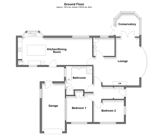 Colmar Way, Totland Bay floorplan