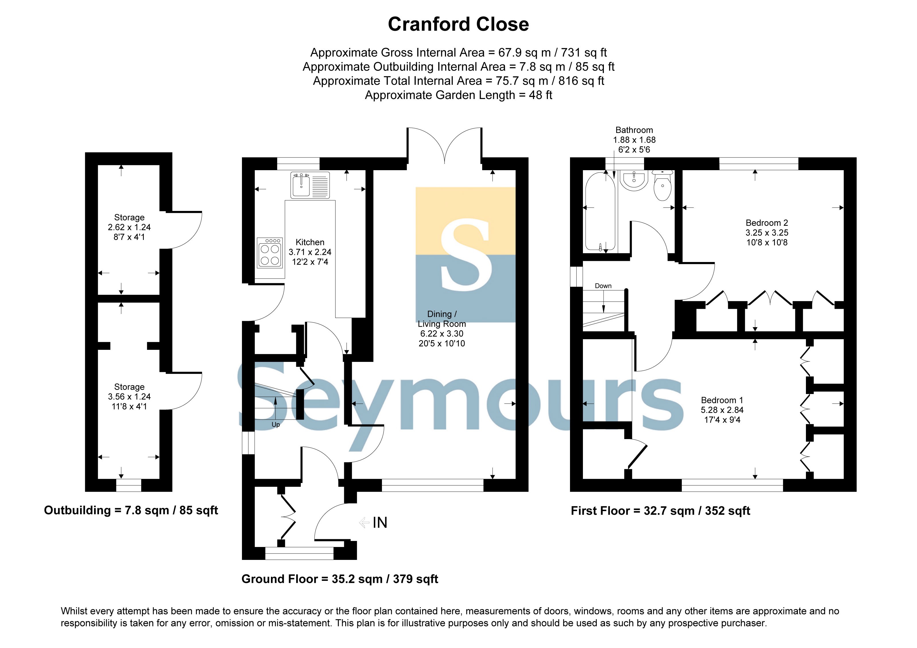 5, Cranford Close, Surrey floorplan