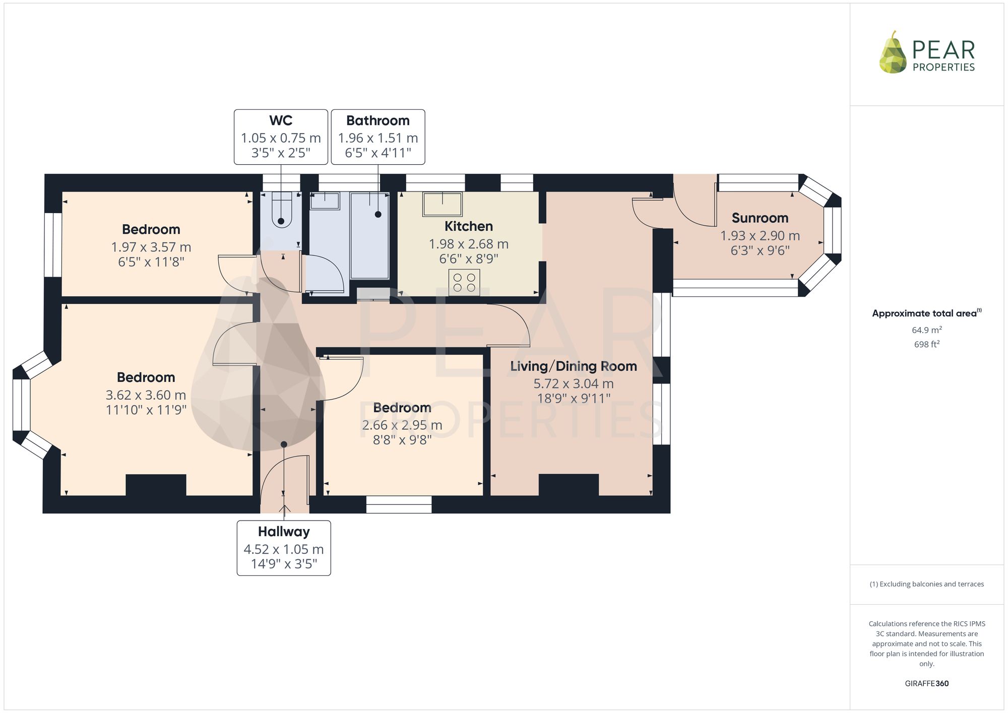 41 Sompting Road, Lancing floorplan