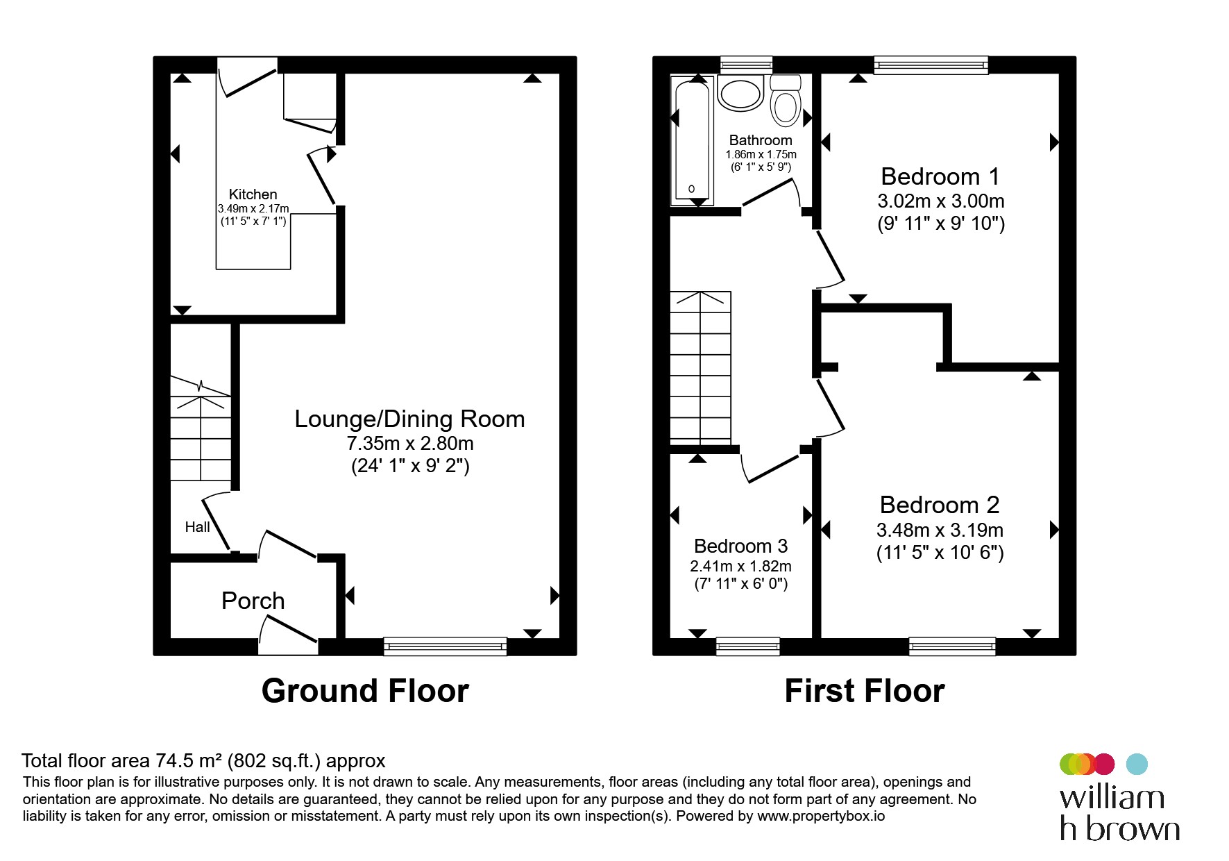 Barton Court, Leeds floorplan