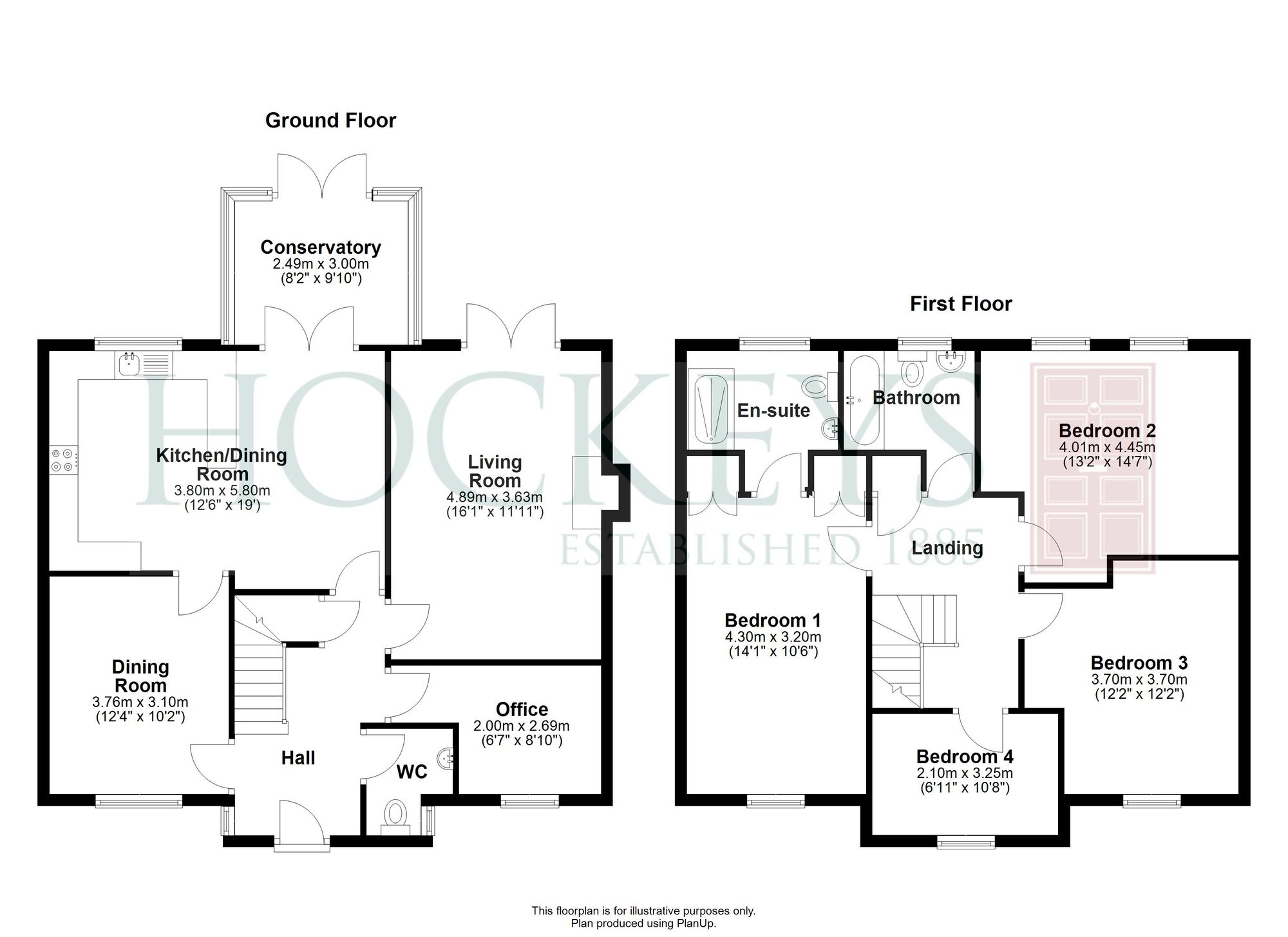 25 Orchard Way, Ely floorplan