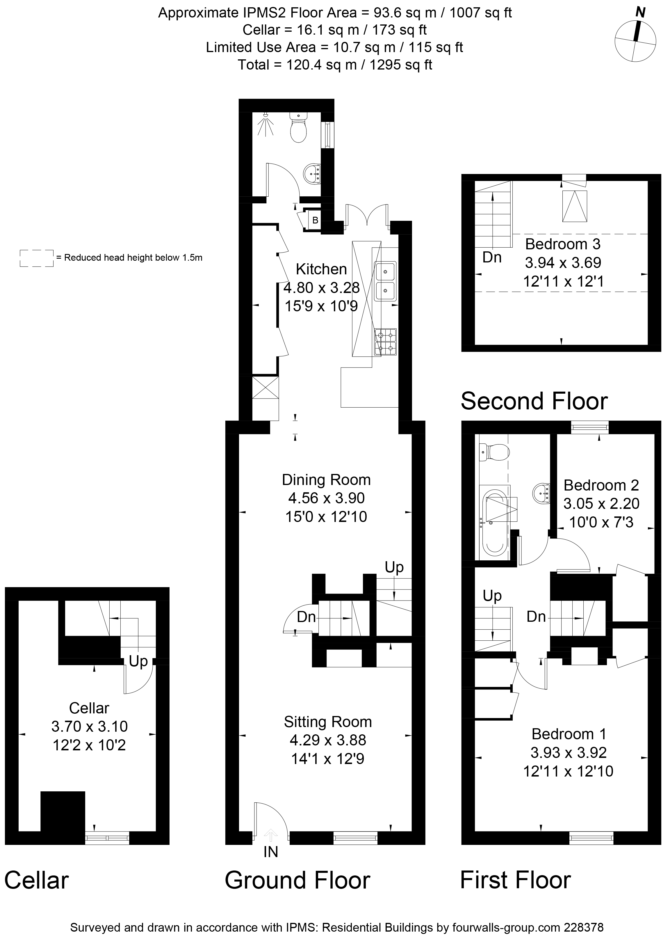 3 Bedrooms Terraced house for sale in Oak Cottage, Overton RG25