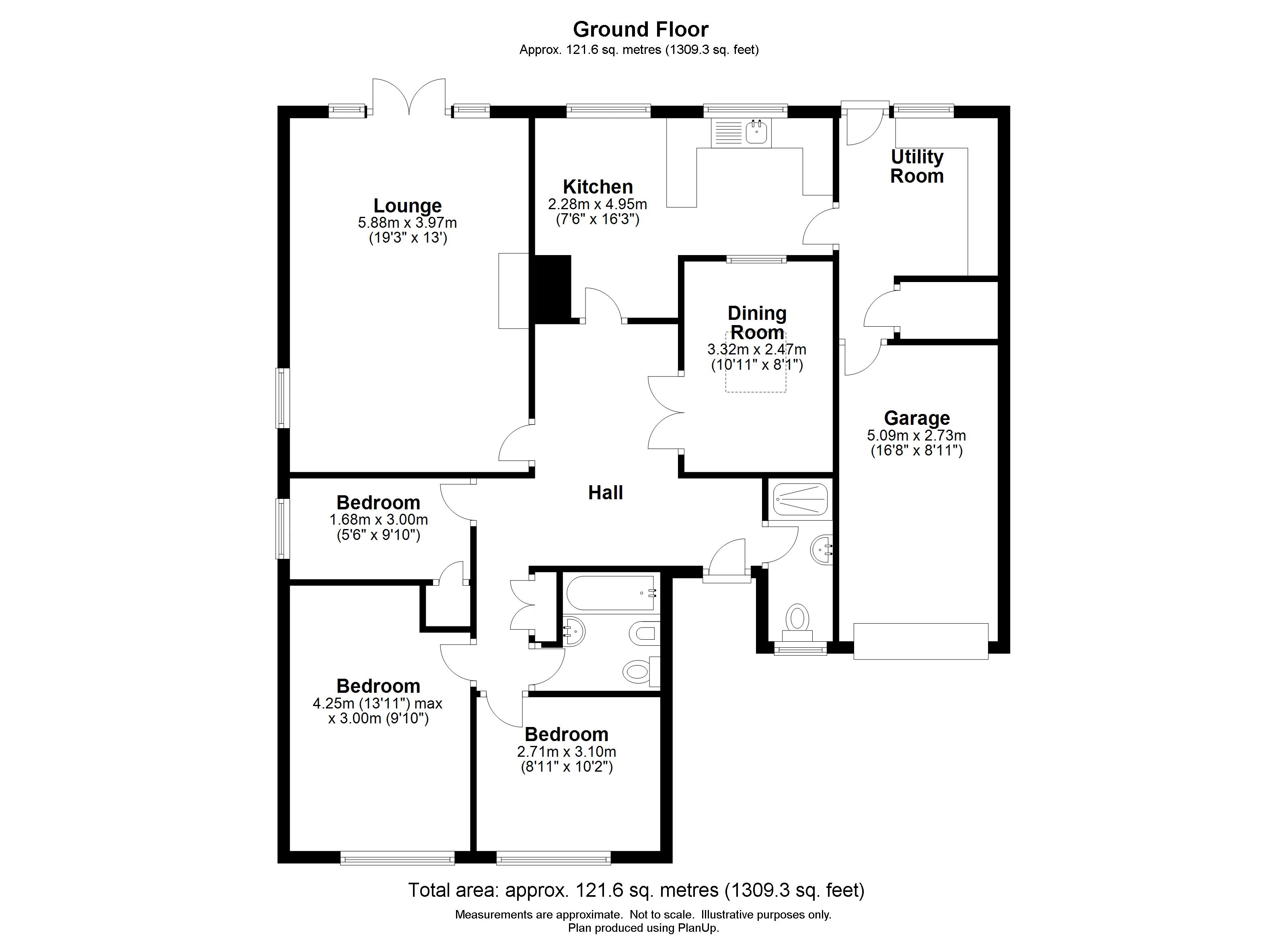 Johnsgate, Brewood, Stafford ST19, 3 bedroom bungalow for sale
