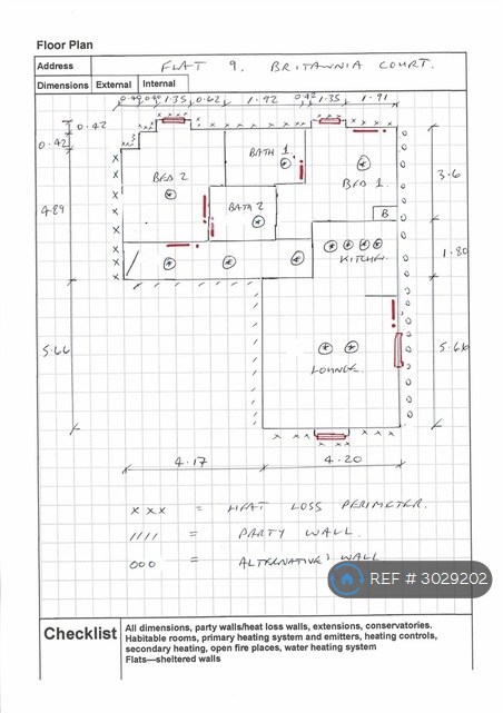 Britannia Court Penthouse, Britannia Road, Burbage, Hinckley floorplan